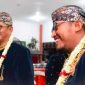 Ki-ka : Ketua DPRD Sumenep KH. Abdul Hamid Ali Munir, SH, MH, Bupati Sumenep, Haji Achmad Fauzi Wongsjudo, SH, MH dalam sebuah pertemuan di kantor dewan beberapa waktu lalu (Foto : humas DPRD Sumenep) 