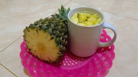 9 Manfaat Air Rendaman Nanas untuk Kesehatan, Sayang Banget Kalau tidak Dicoba (Foto : nolesa.com) 