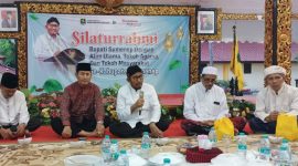 Bupati Sumenep Haji Achmad Fauzi Wongsojudo menggelar silaturahim bersama ulama, tokoh agama, dan habaib, Kamis 4/4/2024 (Foto: istimewa) 