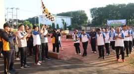 Kapolres Sumenep Henri Noveri Santoso saat melepas JJS, Jumat 3/5/2024 (Foto: istimewa) 