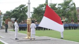 Berkibar : Pemkab Sumenep gelar upacara Hari Kebangkitan Nasional (Harkitnas) ke-166 tahun 2024 (Foto: istimewa) 