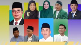 Kolase foto Bacawabup yang daftar melalui Desk Pilkada PDI Perjuangan Sumenep (Foto: nolesa.com) 