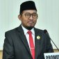 Bupati Sumenep, Dr. H. Achmad Fauzi Wongsojudo saat sidang terbuka promosi doktor di Unmer Malang, Jumat 12/7/2024 (Foto: istimewa) 