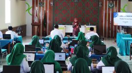 PkM PBSI UNY bekerjasama dengan MAN 3 Kebumen mengadakan Pelatihan Penulisan Proposal Penelitian Tindakan Kelas (foto: ist) 