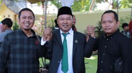 Setelah Dilantik, Rasidi Bertekad Perjuangkan Perda Pesantren dan Lokus Desa (foto: ist) 