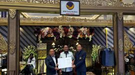 Tambah Perkasa, Pasangan Fauzi-Imam Hasyim Dapat Rekom dari NasDem, Minggu 25/8/2024 (foto: ist) 