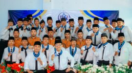 Kegiatan Perpisahan dan Pelepasan siswa peserta didik Kelas akhir SMAS Al-Miftah Sumber Kebun, Senin, 12/5/2025 (foto: for NOLESA.COM)