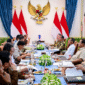 Presiden Republik Indonesia, Prabowo Subianto, memanggil sejumlah menteri dan satuan tugas (satgas) hilirisasi ke Istana Merdeka, Jakarta, Pada Jumat kemarin, 23/5/2025. (foto: ist/ip)
