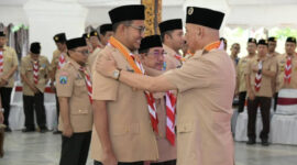 Bupati Fauzi Dilantik Jadi Ketua Mabicab Gerakan Pramuka Sumenep, Kamis 1/2025