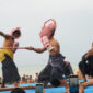 Pemerintah Kabupaten Sumenep menggelar Festival Ojung di wisata Pantai Badur, Batuputih, Sabtu 17/5/2025 (foto: ist) 
