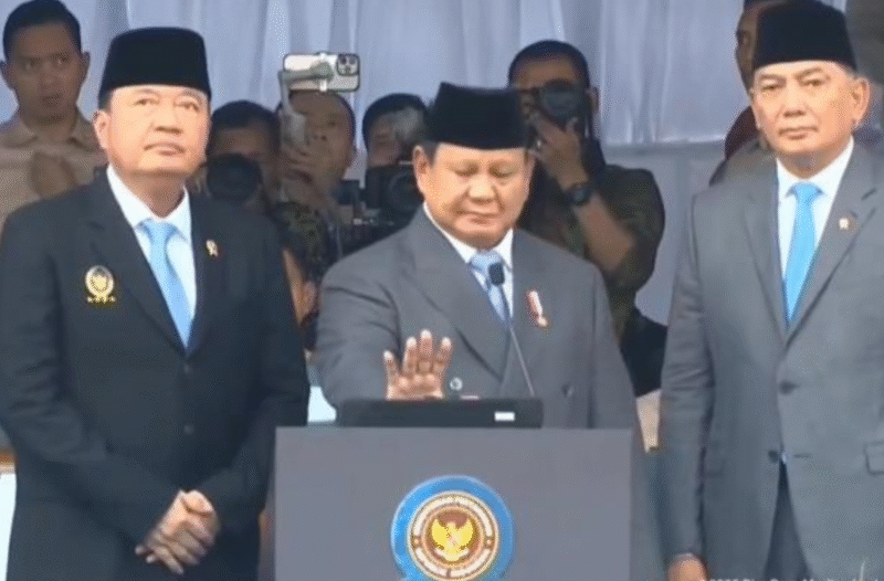 Secara resmi Presiden Prabowo membuka pameran pertahanan internasional Indo Deference 2024 di Jiexpo Kemayoran, Jakarta, Rabu 11/6/2025 (foto: ist)