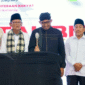 Bupati Sumenep bersama Forkopimda memukul beduk pada pembukaan Gema Takbir Akbar Idul Adha 1446 H, Kamis malam, 5/6/2025 (foto: ist)