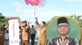 BPRS Bhakti Sumekar menyampaikan selamat dan sukses atas peluncuran 334 Koperasi Desa (Kopdes) Merah Putih oleh Bupati Sumenep, Dr. H. Achmad Fauzi Wongsojudo, pada Senin, 14/7/2025 (foto: NOLESA.COM) 