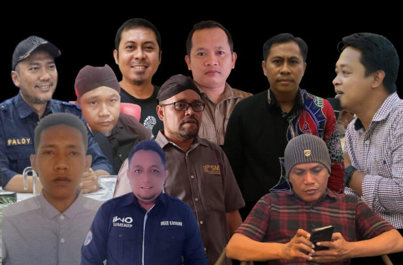 Ketua 10 organisasi wartawan Sumenep