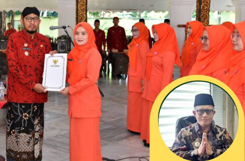 Direktur Utama BPRS Bhakti Sumekar, H. Hairil Fajar menyampaikan selamat atas dilantiknya pengurus GOW Sumenep masa bakti 2025-2030 oleh Bupati Fauzi, Jumat, 4/7/2025 