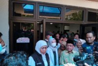 Gubernur Jawa Timur, Khofifah Indar Parawansa saat berkunjung ke RSUD dr. H. Moh. Anwar Sumenep, Sabtu 23/8/2025 (foto: IST)