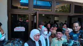 Gubernur Jawa Timur, Khofifah Indar Parawansa saat berkunjung ke RSUD dr. H. Moh. Anwar Sumenep, Sabtu 23/8/2025 (foto: IST)