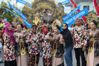 CV Faizah Sejahtera Turut Meriahkan Karnaval Budaya HUT ke-80 RI Kecamatan Ganding, Sumenep, Selasa, 19/8/2025 (for NOLESA.COM) 