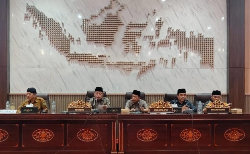 DPRD Sumenep gelar rapat paripurna hasil laporan reses III tahun 2025 (foto: IST)