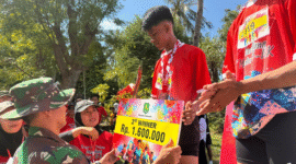 Pemdes Masalima, Masalembu menggelar Fun Run 