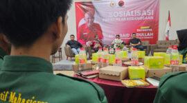 Sosialisasi Empat Pilar Kebangsaan yang digelar Anggota DPR RI dari Daerah Pemilihan Jawa Timur XI, MH. Said Abdullah, di ruang pertemuan Arya Wiraraja, Hotel de Baghraf Sumenep, Sabtu, 6/9/2025 (foto: IST) 