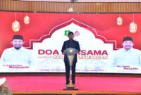 Pemerintah Kabupaten Sumenep bersama elemen masyarakat menggelar doa bersama untuk keselamatan negeri di Pendopo Agung Keraton Sumenep, Selasa, 2/9/2025 (foto: IST) 