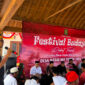 Ketua Komisi I DPRD Sumenep, Darul Hasyim Fath menyampaikan sambutan dalam acara Festival Budaya di Masalima, Masalembu, Rabu, 17/9/2025 (foto: Ist) 