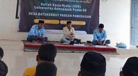 Mahasiswa KKN Posko 56 Universitas Annuqayah Gelar Sekolah Ekologi di LPI As-Sholihin, Kamis, 18/9/2025 (for NOLESA.COM) 