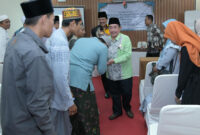 Wakil Bupati Sumenep, KH. Imam Hasyim selesai membuka Diklat persiapan MTQ XXXI Jawa Timur, Kamis, 4/9/2025 (foto: Ist) 