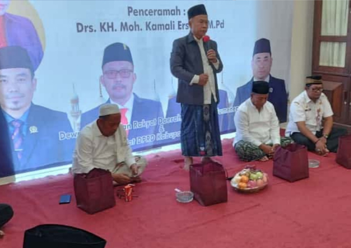 Dewan Perwakilan Rakyat Daerah (DPRD) Kabupaten Sumenep menggelar Peringatan Maulid Nabi Muhammad SAW, Rabu, 24/9/2025 (foto: ist)