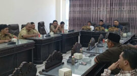 Suasana rapat Komisi III DPRD Sumenep dengan LPSE setempat, Senin 22/9/2025 (foto: humas DPRD) 