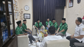 Satuan Tugas Badan Ansor Anti Narkoba (Baanar) Kabupaten Sumenep melakukan silaturahim dengan Kepala Dinas Pendidikan setempat, Rabu 19/11/2025 (Foto: Istimewa)
