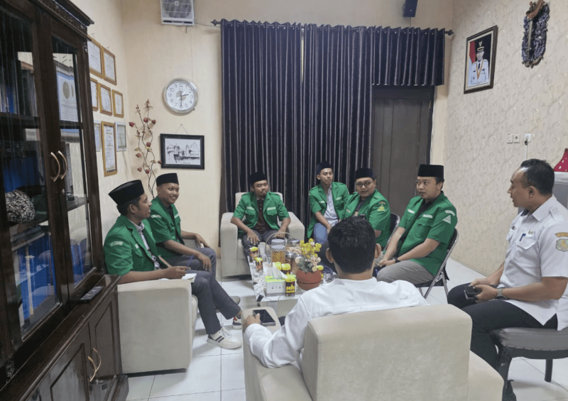 Satuan Tugas Badan Ansor Anti Narkoba (Baanar) Kabupaten Sumenep melakukan silaturahim dengan Kepala Dinas Pendidikan setempat, Rabu 19/11/2025 (Foto: Istimewa)