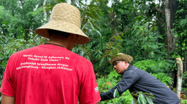 Politisi PDIP Darul Hasyim Fath galakkan gerakan hijau di Pulau Masalembu (Foto: Ist)