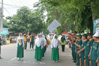 Kemenag Sumenep gelar gerak jalan HAB ke-80, Selasa, 16/12/2025 (Foto: Ist)