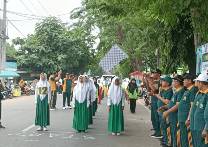 Kemenag Sumenep gelar gerak jalan HAB ke-80, Selasa, 16/12/2025 (Foto: Ist)