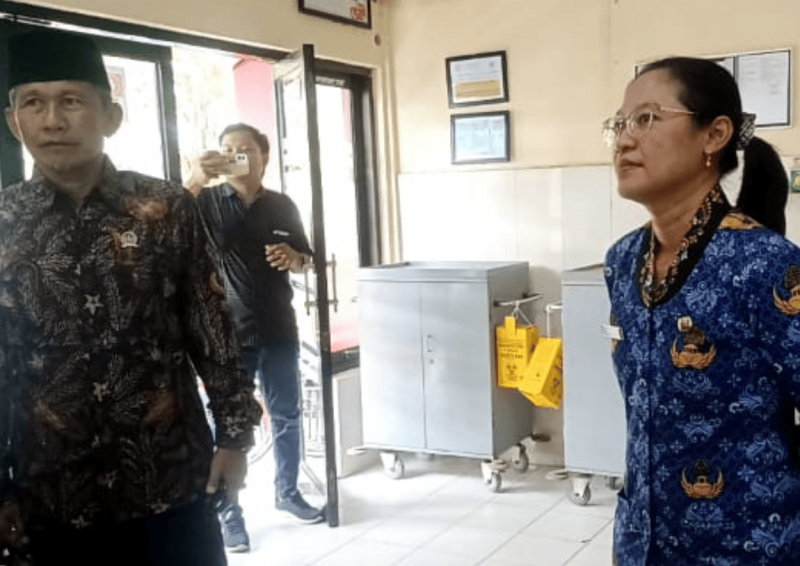 Puskesmas Batuan saat menerima kunjungan Komisi IV DPRD Sumenep (Foto: Ist)