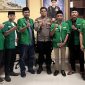 LBH PC GP Ansor Sumenep foto bersama Wakapolres Sumenep, Kompol Masyhur Ade, Rabu, 7/1/2026 (Foto: Ist)