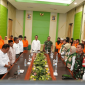 Bupati Bangkalan, Lukman Hakim, saat mengikuti Zoom Meeting Pengumuman Swasembada Pangan dan Panen Raya Nasional yang dipimpin Presiden Prabowo Subianto di Aula Rapat Pendopo Agung Bangkalan, Rabu, 7/1/2026 (Foto: Ist)