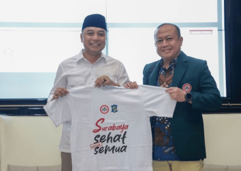 Pemkot Surabaya bersama IDI komitmen tingkatkan layanan kesehatan (Foto: Ist)
