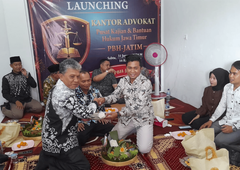 PBH Jatim Resmi Punya Kantor, Nadianto Komitmen Tingkatkan Kesadaran Hukum (Foto: Ist)