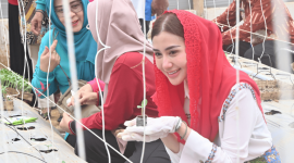 Novita Hardini Galakkan Sampah Organik Jadi Solusi Pupuk dan Dukung Net Zero Carbon (Foto: Ist)