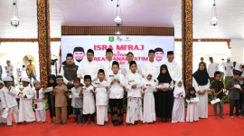 Pemkab Sumenep Gelar Isra Mikraj, Santuni 750 Anak Yatim (Foto: Ist)