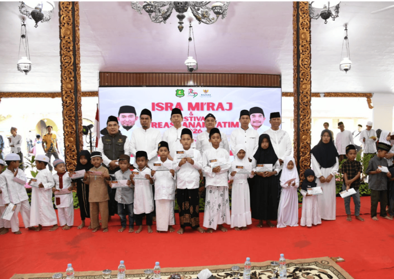 Pemkab Sumenep Gelar Isra Mikraj, Santuni 750 Anak Yatim (Foto: Ist)