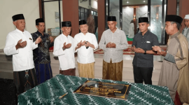 Bupati dan Wabup Bangkalan Kompak Hadiri Peresmian Masjid Aisy Hidayat (Foto: Ist)