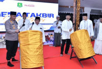 Pemkab Sumenep sambut Idulfitri 1447 H dengan gema takbir (Foto: Ist)