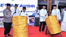 Pemkab Sumenep sambut Idulfitri 1447 H dengan gema takbir (Foto: Ist)