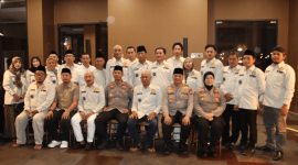 Hangatkan Suasana Lebaran, Polres Sumenep Ngopi Bersama dengan PKDI (Foto: Istimewa)