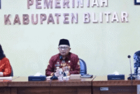 Bupati Blitar Masih Kaji WFH ASN (Foto: Istimewa)