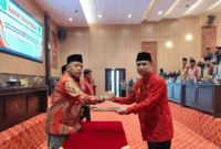 DPRD Sumenep Gelar Rapat Paripurna Penetapan Propemperda 2026 (Foto: Istijuwa)